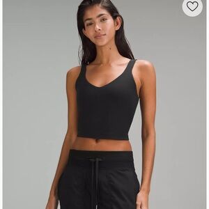Lululemon Black Align Tank Size 4